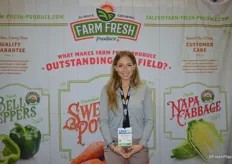 Diana Belmonte with North Carolina-based Farm Fresh Produce.
